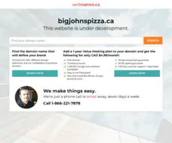 Bigjohnspizza.ca(bigjohnspizza) Screenshot