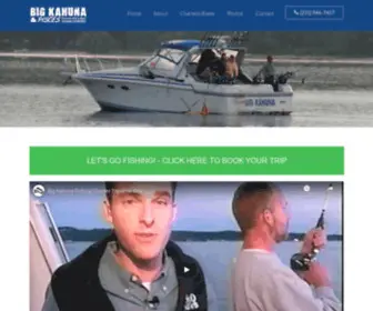 Bigkahunacharter.com(Salmon & Trout Fishing Charters) Screenshot