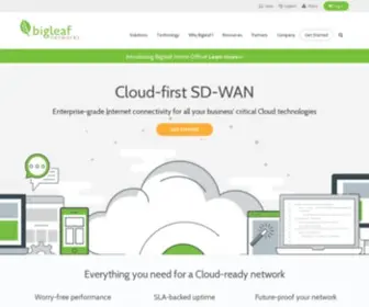 Bigleaf.net(Bigleaf Networks) Screenshot