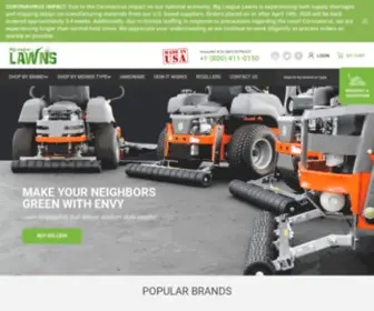 Bigleaguelawns.com(Big league lawns) Screenshot