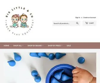 Biglittleandco.com(Big Little and Co) Screenshot