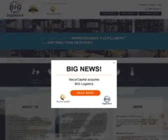 Biglogistics.com(Logistics-Project & Oversized Cargo Transport, Warehousing, Customs) Screenshot