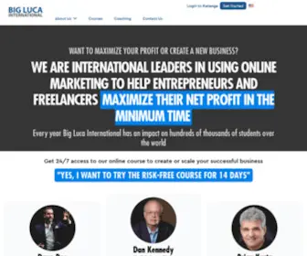 Biglucainternational.com(Big Luca Int) Screenshot