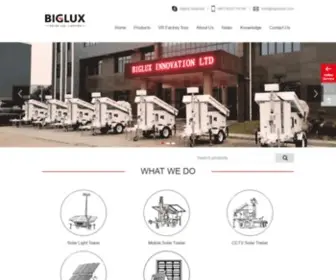 Bigluxled.com(Biglux Innovation Ltd) Screenshot