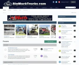Bigmacktrucks.com(BMT Forum Index) Screenshot