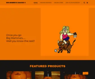 Bigmammasauce.com(Big Mamma's Sauces) Screenshot