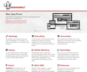Bigmammut.de(Webdesign) Screenshot