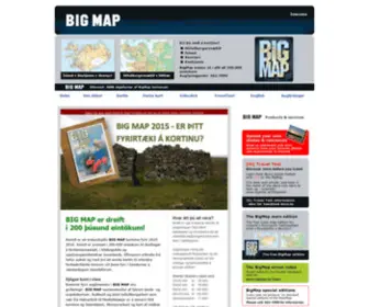 Bigmap.is(Forsíða) Screenshot