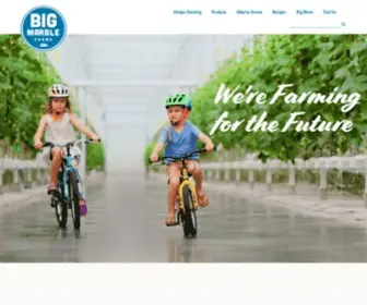 Bigmarble.ca(Farming for the Future) Screenshot