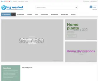 Bigmarketitalia.com(Big Market Italia) Screenshot