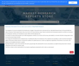 Bigmarketresearch.com(Big Market Research) Screenshot