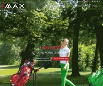 Bigmaxgolf.com(BIG MAX Golf) Screenshot
