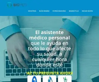 Bigmed.co(Bigmed tu asistente medico personal) Screenshot