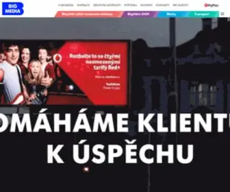 Bigmedia.cz(Na trhu venkovní reklamy v ČR) Screenshot