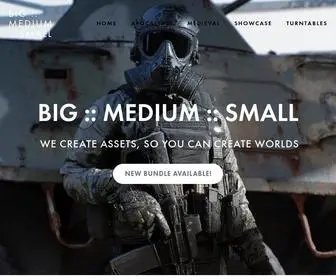 Bigmediumsmall.com(BIG/MEDIUM/SMALL) Screenshot