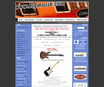 Bigmusik.com(Bigmusik) Screenshot