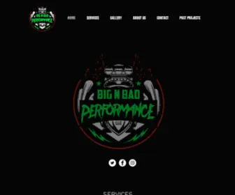 Bignbadperformance.com(Automotive Repair Shop in Clackamas) Screenshot