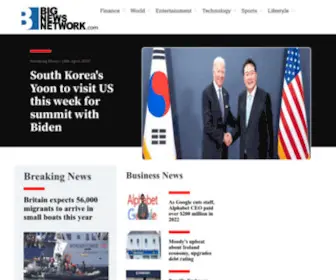Bignewsnetwork.com(Big News Network.com) Screenshot