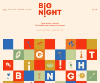 Bignightbk.com(Big Night) Screenshot