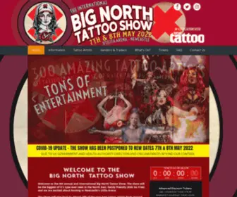 Bignorthtattooshow.com(The Big North Total Tattoo) Screenshot