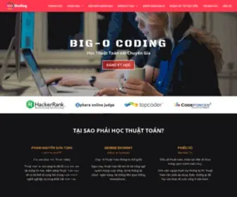 Bigocoding.com(Big-O Coding) Screenshot