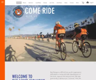 Bigorangecycling.org(Big Orange Cycling) Screenshot