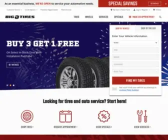 Bigotires.com(Shop Tires) Screenshot