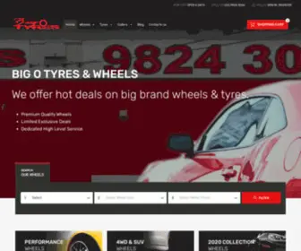 Bigotyres.com.au(Big O Tyres and Wheels) Screenshot