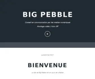 Bigpebble.com(Big Pebble) Screenshot