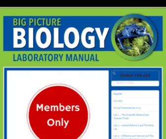 Bigpicturebiology.com(Bigpicturebiology) Screenshot