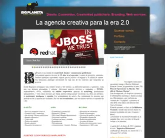 Bigplaneta.com(Bigplaneta Diseño y Comunicacion) Screenshot