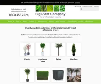 Bigplantshop.com(Big Plant Company) Screenshot