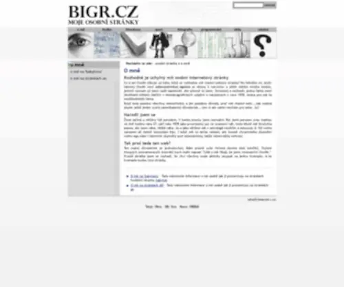 Bigr.cz(Mně) Screenshot