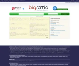 Bigratio.com(Explore India's Premier Business Directory for Comprehensive Company Listings) Screenshot