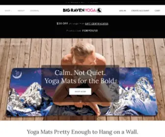 Bigravenyoga.com(Luxurious, Machine-Washable Microfiber Suede) Screenshot