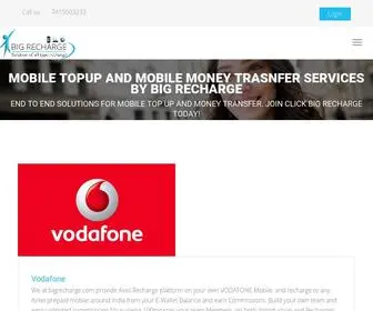 Bigrecharge.com(Mobile Topup and Mobile Money Trasnfer Services by Big RechargeBig Recharge One Sim All Recharge Platfrom For Multi Recharge Business) Screenshot