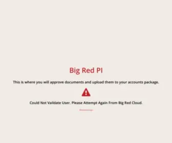 Bigredpi.com(Big Red PI) Screenshot