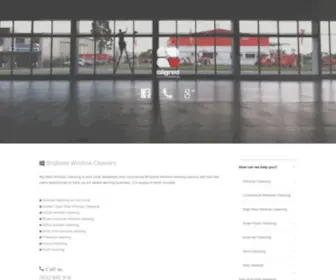 Bigredwindowcleaning.com(Brisbane window cleaning and pressure cleaning) Screenshot