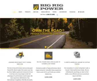 Bigrigpower.com(Big Rig Power) Screenshot