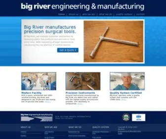 Bigrivermemphis.com(Big River Engineering and Manufacturing) Screenshot