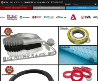 Bigriverrubber.com(Big River Rubber & Gasket) Screenshot