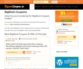 Bigrockcoupon.com(BigRock Coupons) Screenshot