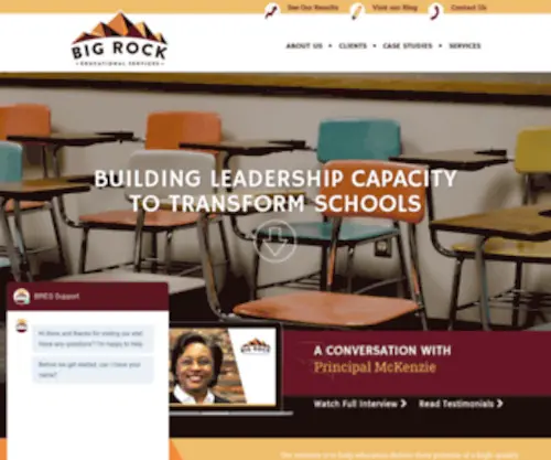 Bigrockeducation.com(Big Rock Educational Services) Screenshot