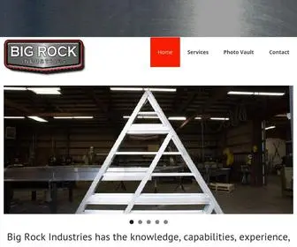 Bigrockindustries.com(Metal Working) Screenshot