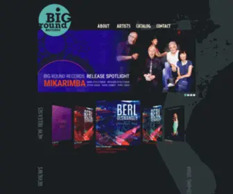Bigroundrecords.com(Big Round Records) Screenshot
