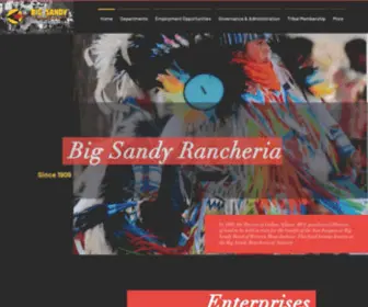 Bigsandyrancheria.com(Mysite 5) Screenshot