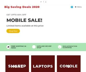 Bigsavingdeals.in(Big Saving Deals 2020) Screenshot