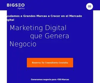 Bigseo.com(GENERAMOS NEGOCIO) Screenshot
