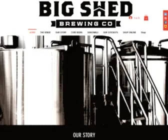 Bigshed.beer(Big Shed Brewing Concern) Screenshot