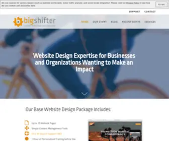 Bigshifter.com(Big Shifter Digital Marketing and Strategy Agency) Screenshot